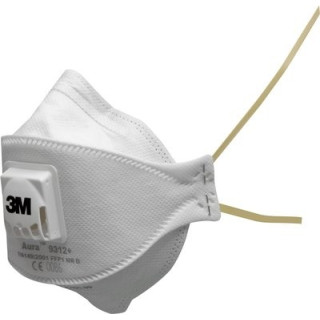 3M Aura FFP1 Mask NR D C / Valve 9312+ (120 maschere)