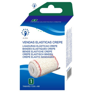 Venda crepe elastic 7x4m 20 Unidades.
