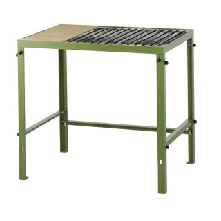 Mesa de soldadura con parrilla y piedra 630 x 850 x 800 mm Cepro