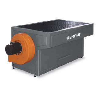 Mesa sólida para soldadura manual con ventilador y cajón 95021111