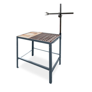 Mesa robusta para soldadura plana y soldadura profunda 95020