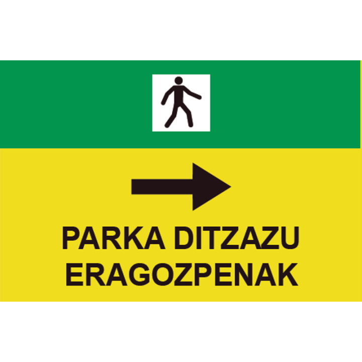 Señales Viales PVC Euskera Rogamos Disculpen Molestias Der