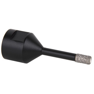 Coroa de diamante para uso com radial