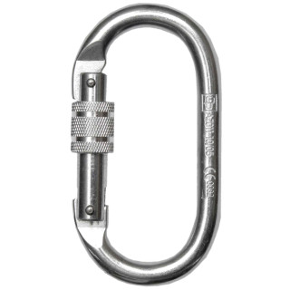 Stahlkarabiner Ø18mm Thread 110x60mm 25 kN - EN362 (Ref. AZ011)