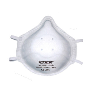 fFP2-NR-D-D-máscara-pré-forma-com-peça-espuma de 20 máscaras descartáveis FFP2 NR