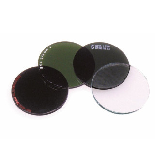 Cristal mineral redondo transparente para gafas de soldadura SAFETOP