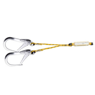 1,8 m Doppelseil mit Falldämpfer und SAFETOP-Karabinern