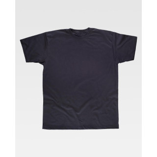 T-shirt industriale con girocollo a collo alto