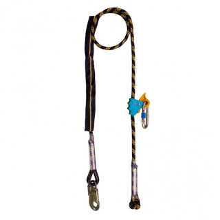 Cuerdas de posicionamiento semiestática con mecanismos de bloqueo 12mm IRUDEK 237