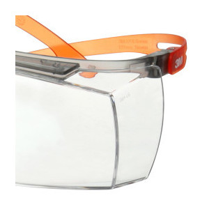 Cubregafas de montura naranja anti-empañamiento (K&N) y ocular incoloro SecureFit 3700 3M. REF: SF3701SGAF-N