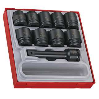 Juego de vasos de impacto 3/4 DIN TT2 16 piezas | TENGTOOLS