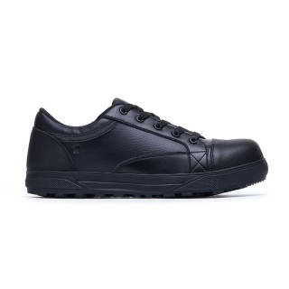 Scarpe Unisex comfort e atletica FERGUS in colore nero - Dimensioni 36 a 48 - Scarpe per Crews Pro