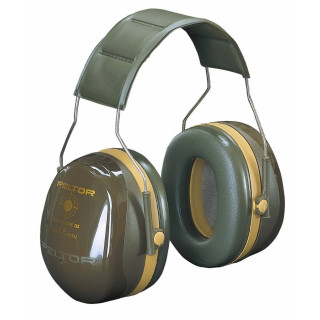 Bull´s Eye III Orejera diadema verde militar H540A441GN (20 orejeras)